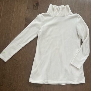 Dudley Stephens Cream Fleece Turtleneck